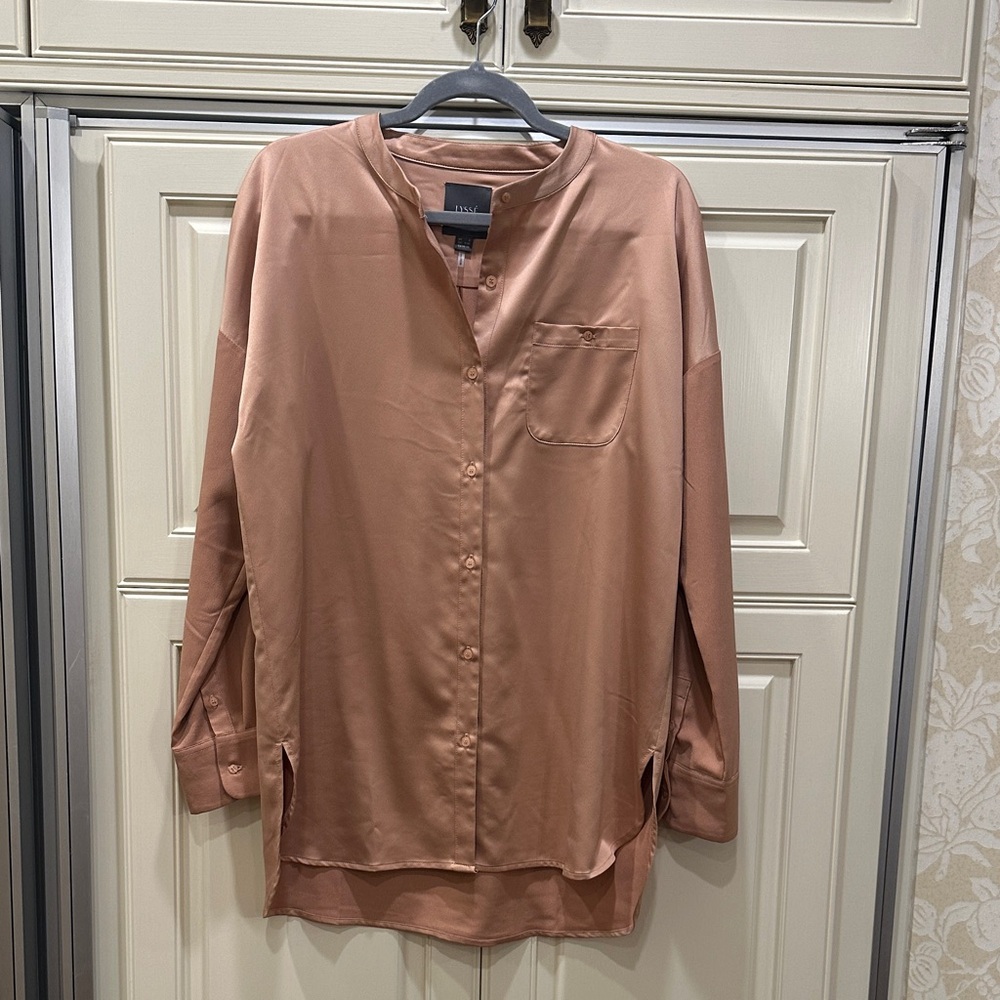 Lysse Women's Blouse in Rose Pink